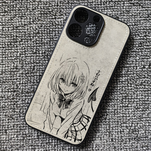 出包王女梦梦动漫布纹手机壳适用iphone16proMAX苹果华为P70小米15红米K70iqoo13一加ACEIQOONEO9turbo3荣耀