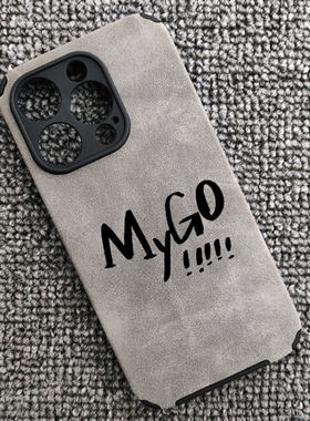 BanG Dream It's MyGO高松灯千早爱音动漫周边手机壳适用iphone15PRO苹果小米14红米K70华为P60荣耀80三星S23