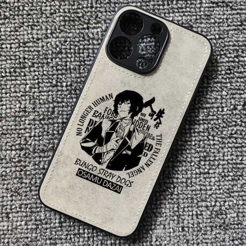 文豪野犬太宰治周边布纹布纹手机壳适用iphone16pro苹果15华为P60小米14红米K70E至尊iqooneo8一加ACE3IQOO12