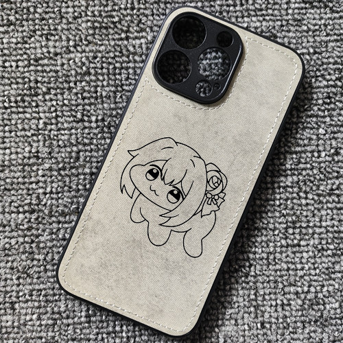 胜利女神DORO表情布纹手机壳适用iphone16p苹果14华为mate70pro荣耀magic6红米K80一加ace3oppofindx8VIVOS20