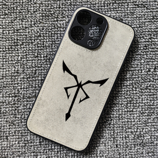 生化危机4重置版标志周边布纹手机壳适用iphone16promax苹果15华为mate60小米14红米K70至尊iqooneo5一加ACE3