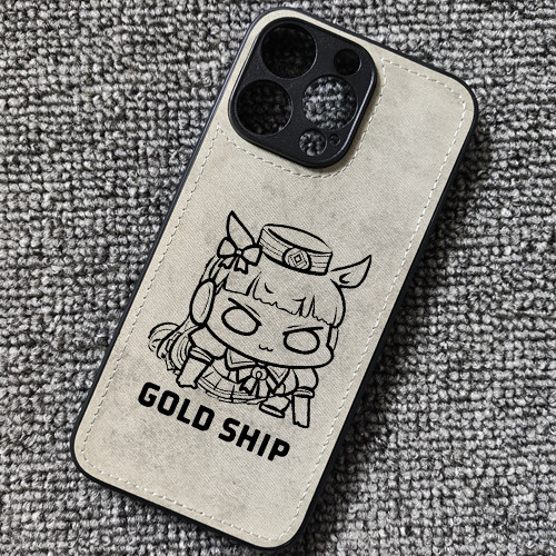赛马娘黄金船动漫周边布纹手机壳适用iphone16苹果15华为mate60NOVA14P荣耀400小米14红米K80一加13Tiqoo12