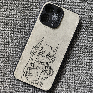 明日方舟 泥岩周边布纹手机壳适用iphone17promax苹果16华为mate60pro荣耀magic6小米14红米K80至尊iqooneo10