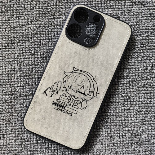 东云彰人akito世界计划pjsk布纹手机壳适用iphone16pro苹果17华为mate60荣耀WINRT小米17红米K90一加13iqoo15