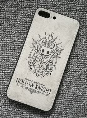 适用于iphone13 pro XS MAX XR 空洞骑士HollowKnight 布纹手机壳