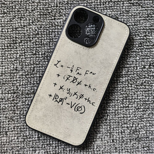 希格斯玻色子上帝粒子物理学公式布纹手机壳适用iphone16苹果15华为P60小米14红米K70iqoo13一加ACE3OPPOVIVO