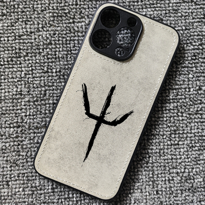 大剑猎魔战记Claymore标志布纹手机壳适用iphone16苹果15华为P70荣耀300小米14红米K80一加ace3prooppofindx8