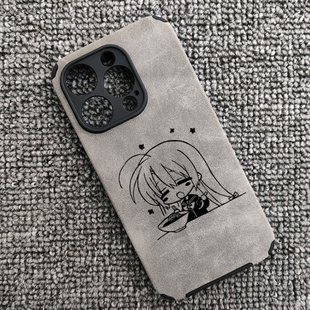 绫地宁宁魔女的夜宴周边手机壳适用于iphone16promax苹果小米14三星S24红米k60华为p70NOVA11荣耀VIVOX90oppo