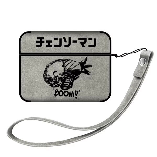 电锯人 蕾塞动漫周边苹果耳机保护套适用AirPodsPro第二代耳机保护壳翻毛皮2代全包Airpods4代二次元pro3