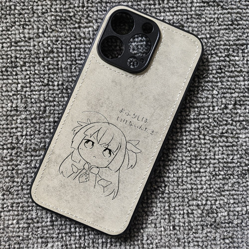 天使纷扰白雪乃爱游戏周边布纹手机壳适用iphone16苹果17华为p70荣耀win小米17红米K90一加15ace6至尊iqoo13