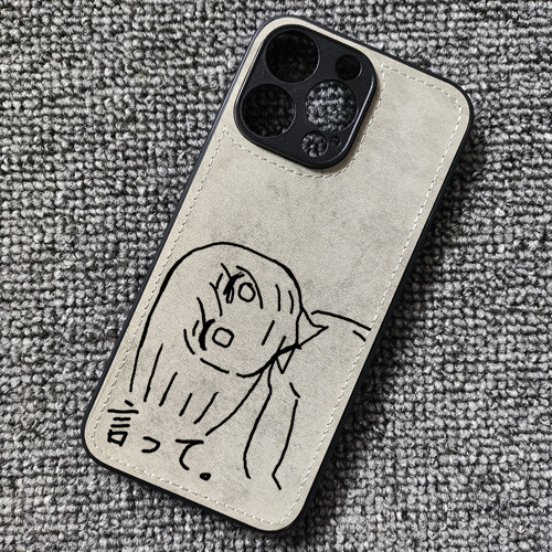 夜鹿yorushika乐队周边布纹手机壳适用iphone17pro苹果16华为mate70小米15一加ace5红米k80iqooneo10荣耀WIN