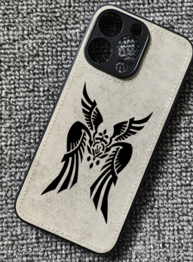 fate黑贞德圣女动漫布纹手机壳适用iphone16苹果15华为P70荣耀90小米14红米K80一加ace3prooppofindx8vivoS20