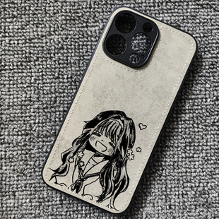 薰香花朵凛然绽放周边布纹手机壳适用iphone16苹果15小米14红米k70华为nova14pro一加ace5vivox90oppo荣耀400