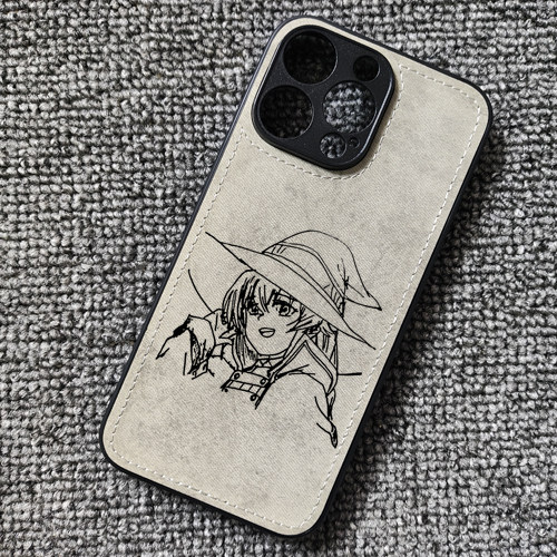无职转生周边洛琪希动漫周边布纹手机壳适用iphone16苹果小米14红米k70华为NO14一加13一加ACE5RENO14荣耀400