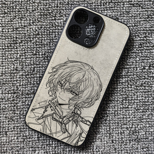 文豪野犬 太宰治动漫周边布纹手机壳适用iphone17苹果15华为mate70荣耀200小米14红米K80至尊iqoo13一加ACE5