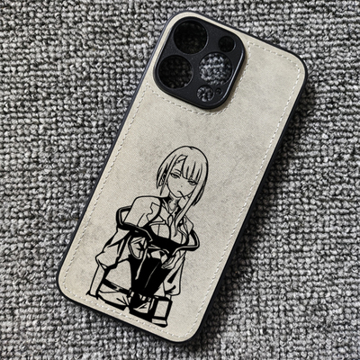 赛博朋克边缘行者露西周边布纹手机壳适用iphone16p苹果15华为P70小米14红米K70eiqoo13一加ACE3OPPOvivox200