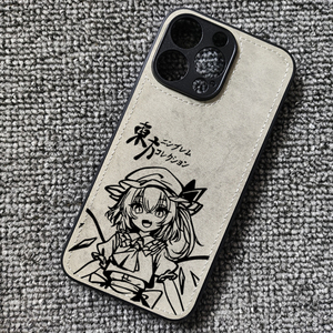 东方project芙兰朵露动漫布纹手机壳适用iphone17苹果华为mate60小米17红米K80iqoo15一加ace6荣耀WINFINDX9