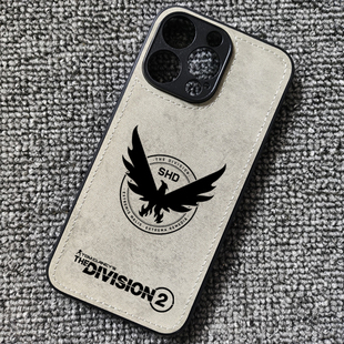 全境封锁游戏周边布纹手机壳适用iphone16promax苹果17华为mate60荣耀WIN小米17红米K90一加13iqoo15findx9