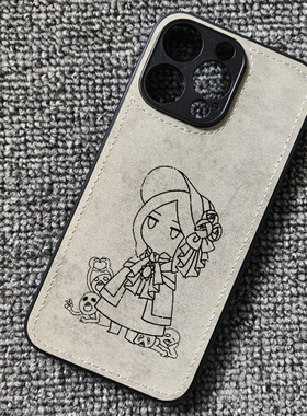 血源诅咒人偶妹周边布纹手机壳适用iphone16苹果15华为mate60proNOVA14荣耀90小米14红米K80一加ace5iqooNeo9