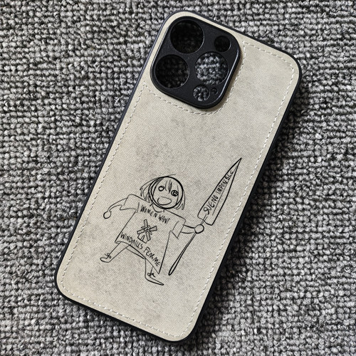 边狱巴士堂吉诃德游戏周边布纹手机壳适用iphone17苹果16华为mate60荣耀400小米14红米K80一加13iqooneo9ACE5
