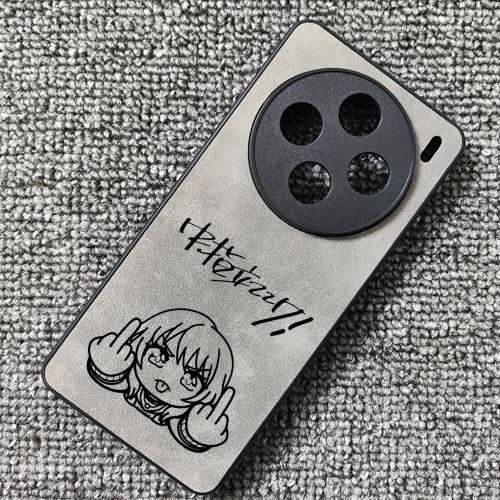 哭泣少女乐队河原木桃香周边手机壳适用iphone15pro苹果14pro羊巴皮壳小米荣耀magic6VIVOX100S华为P70vivo