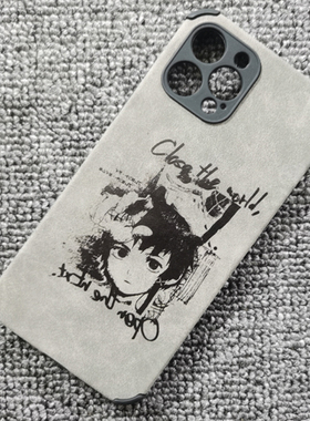 岩仓玲音serial experiments lain周边动漫手机壳适用苹果iphone16pro小米13红米k60华为p60vivo荣耀三星S23