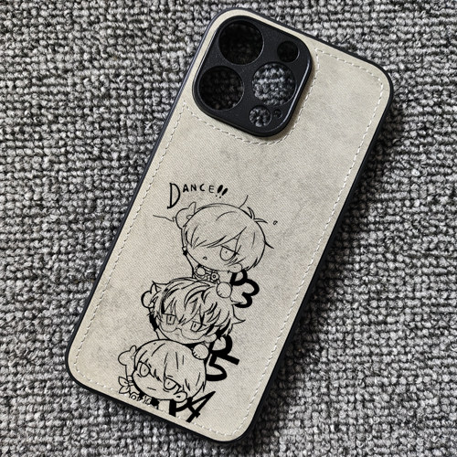 p5女神异闻录动漫周边布纹手机壳适用iphone16苹果15华为mate60p荣耀300小米14红米K80至尊iqoo12一加13ACE5