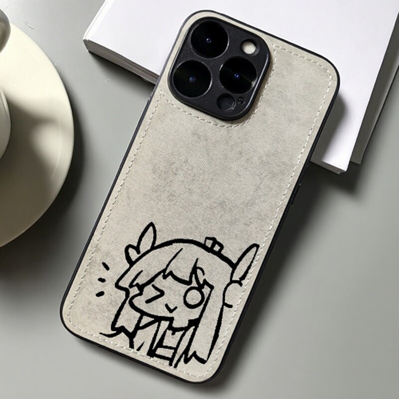 明日方舟周边缪尔赛思布纹手机壳适用iphone16promax苹果华为P70MATE60小米15红米K70iqoo13一加ACE3IQOONEO9