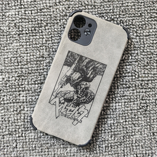 剑风传奇烙印战士格斯周边手机壳适用于iphone16PROMAX苹果小米14三星S24U红米K70华为nova12荣耀200IQOONEO8