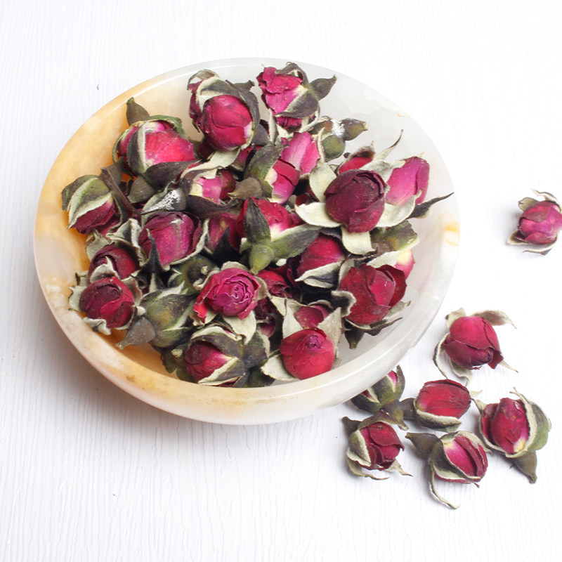 金边玫瑰花茶干玫瑰特泡水茶云南正品养生茶花茶散装100g