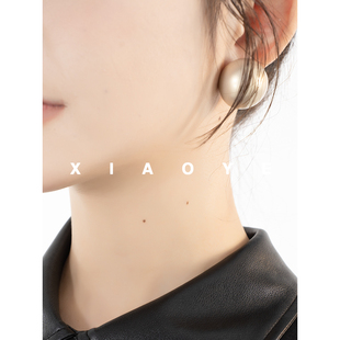 MD千亿【极简宣言】饰品素款欧美气质轻奢耳钉复古