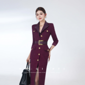 理想穿搭 时尚 2025秋季 显瘦休闲长款 气质外套 新款 MD千亿