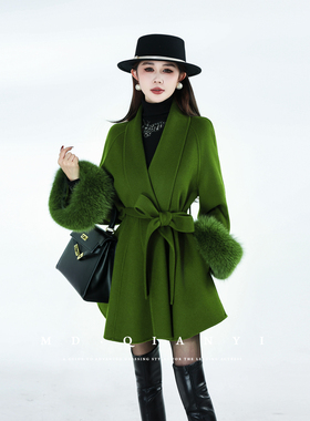 MD千亿【青绒逸衣】2026时尚百搭秋冬羊毛毛呢外套