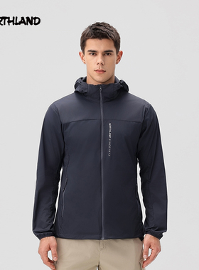 诺诗兰防泼水防晒衣男25春夏新款户外运动轻薄透气外套NKJFH54595