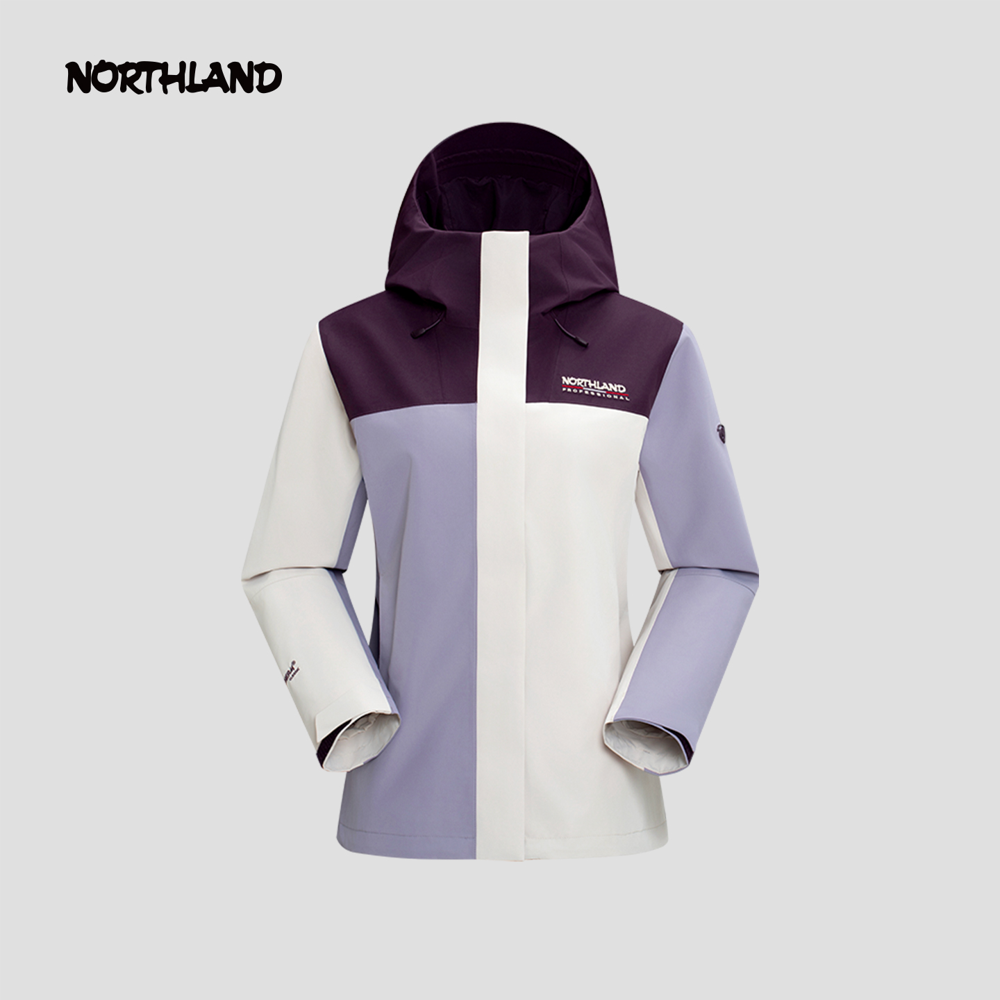 诺诗兰冲锋衣女25新款防水防风