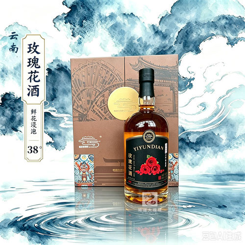【云南伴手礼】大理丽江特色普洱茶玫瑰花高度花果味酒38度礼盒
