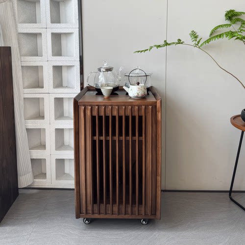 全实木烧水泡茶一体茶桌