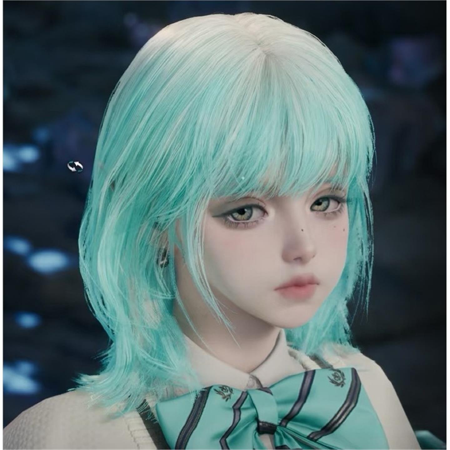 幻莹 NION2 永恒之塔2捏脸 台服韩服天魔女通用冷艳少女大小姐