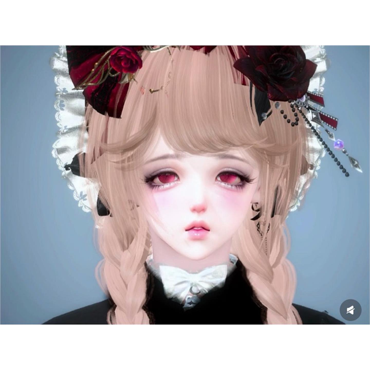 Doll系 审判 可爱萌妹 逆水寒手游捏脸女通用