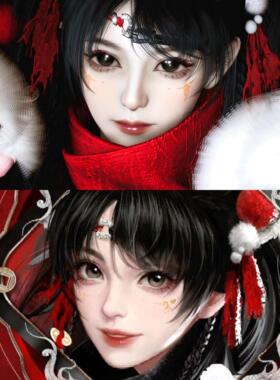 发2 马上有乾 好可爱 Synella 燕云十六声捏脸女 端游手游通用