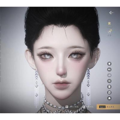 冷火 凉心豆苗 燕云十六声捏脸女 端游手游通用