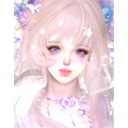 发5 花织梦×克罗心｜ 未生讲卫生 逆水寒手游捏脸女通用