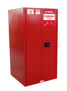 西斯贝尔 WA810860R红色防火柜 安全柜 90加仑 FM防爆柜油墨油漆
