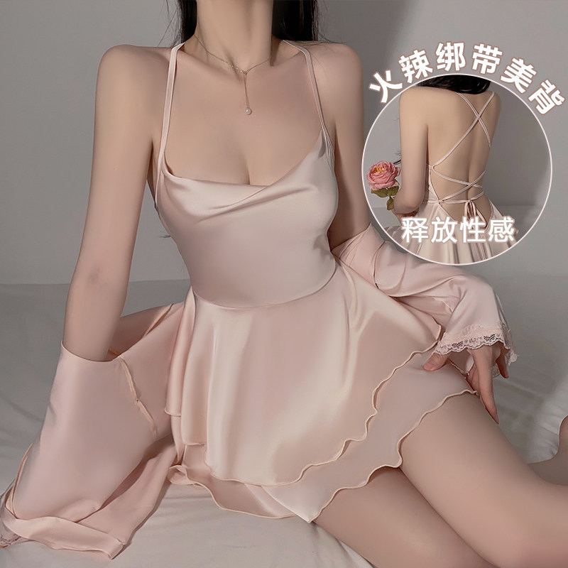 2025新款高级感丝滑缎面睡裙