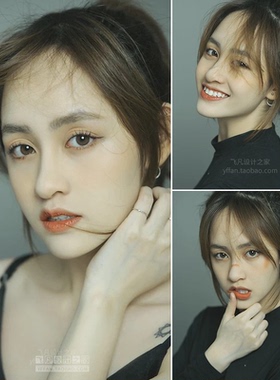 1842-RAW原片美女妆面尼康D810原片未修原图摄影精修PS修图素材