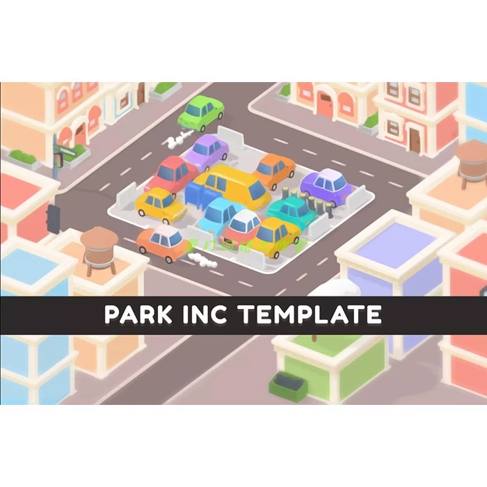 Unity3DPark Inc  Template Editor v1.5.1 停车场休闲游戏