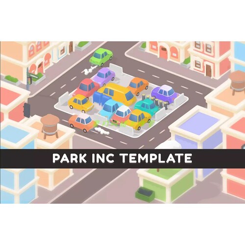 Unity3DPark Inc  Template Editor v1.5.1 停车场休闲游戏