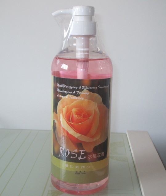 美容院装大瓶化妆水爽肤水 芸迪玫瑰水1000ml柔肤水