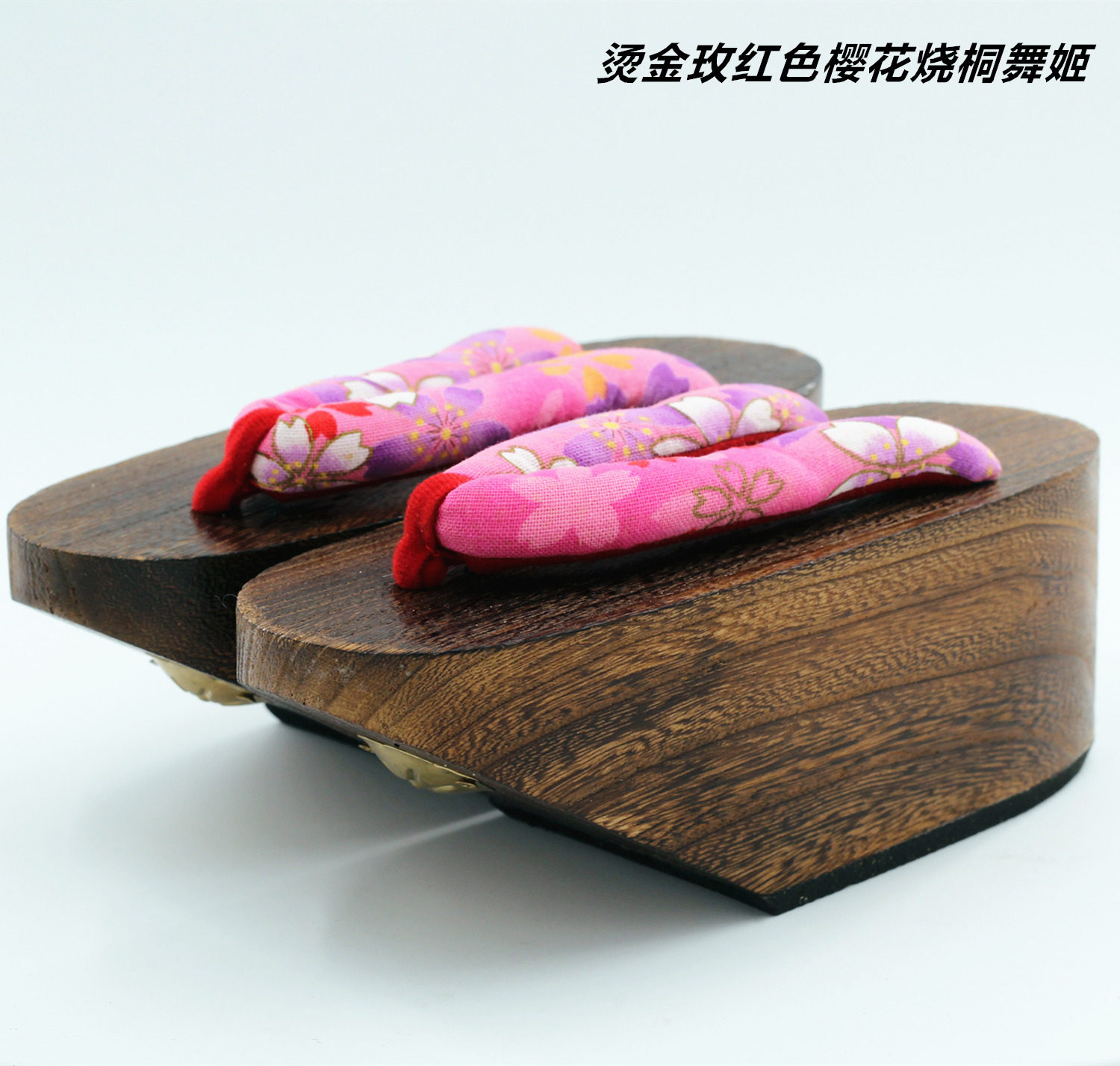 出口中高跟木屐原创日式