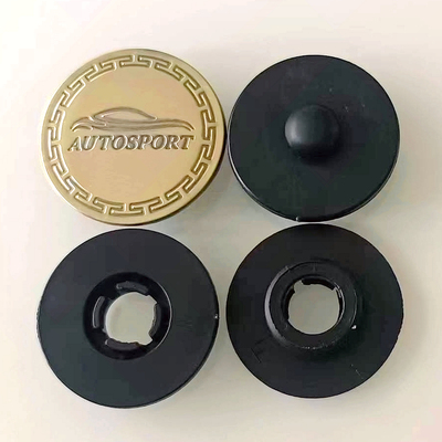 包铜金属大盖帽双层卡扣两层汽车脚垫固定防滑动摁扣塑料皮革丝圈